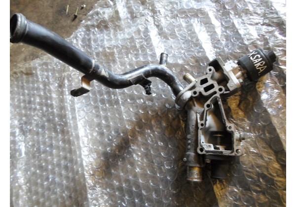 корпус термостата Citroen, Peugeot 1.8, 2.0 16V, 9635696080, 7291850K1, 1336Q4